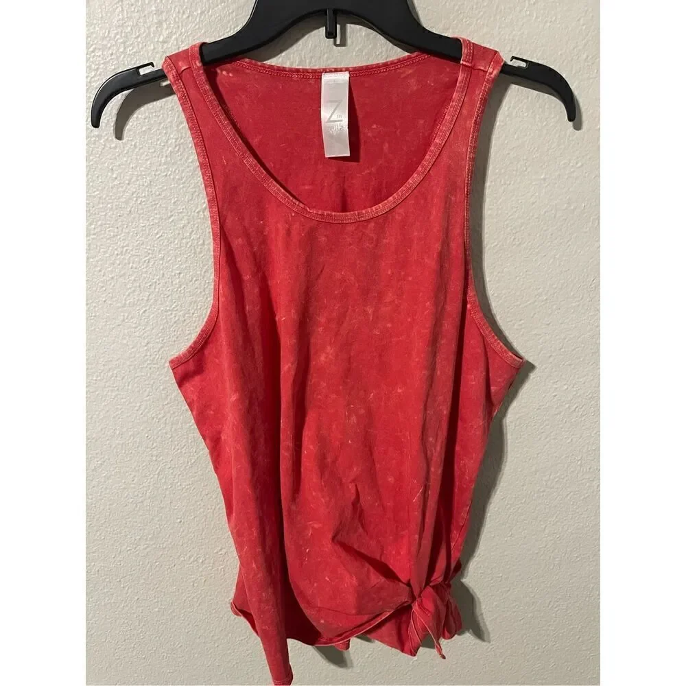 ❤️Z by Zella Oversplit Workout Tank With Side Knot